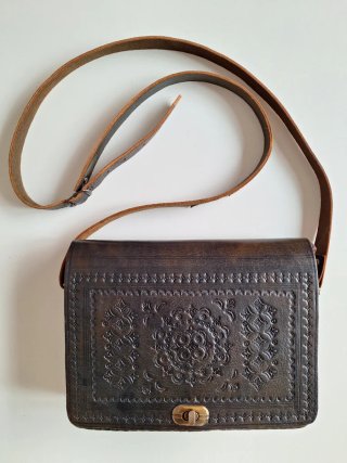 Bolso Cruzado de Piel Artesanal