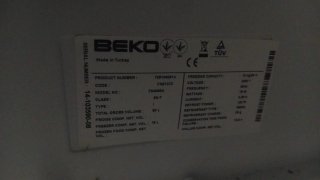 Congelador Vertical Beko Blanco