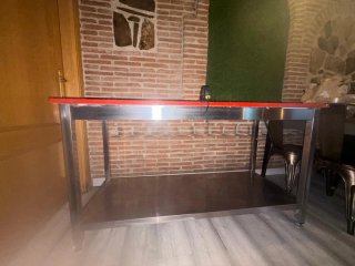 Mesa industrial profesional 150x60