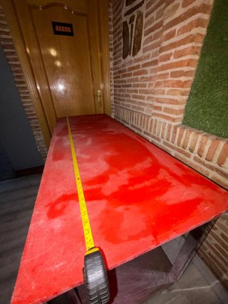 Mesa industrial profesional 150x60
