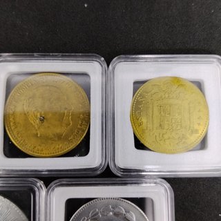 🇪🇦 7 MONEDAS ANTIGUAS ESPAÑOLAS REPRODUCCIONES