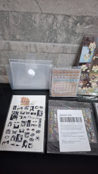 Set de Pegatinas 5D para Uñas y Adhesivos