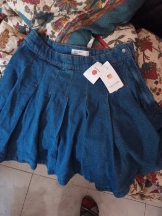 Gonna jeans Calliope blu taglia L