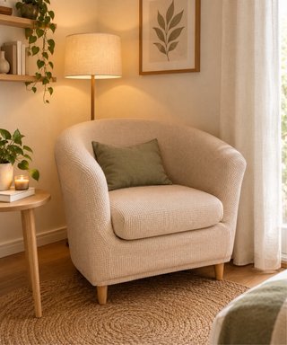 Butacón Beige 80x75 cm
