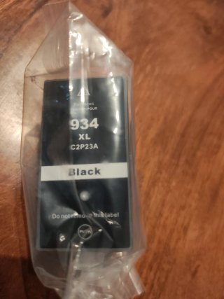 Cartucho Tinta HP 934XL Negro (C2P23A).