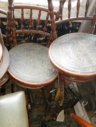 6 Sillas Antiguas de Madera para restaurar