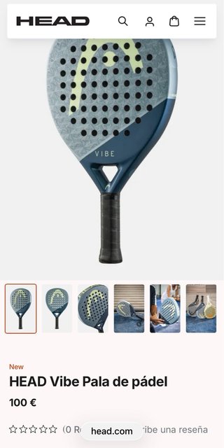 Pala de pádel HEAD Vibe