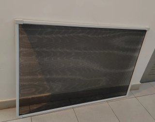 Mosquitera Extensible de Aluminio Blanco