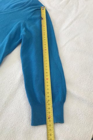 Cardigan Zara azzurro