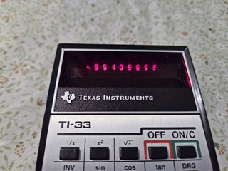 Calculadora científica Texas Instruments TI-33