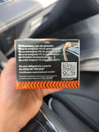 Luz Emergencia V16 Geolocalizable DGT