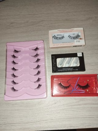 Set de Pestañas Postizas y Pegamento