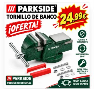 Tornillo de Banco Parkside nuevo