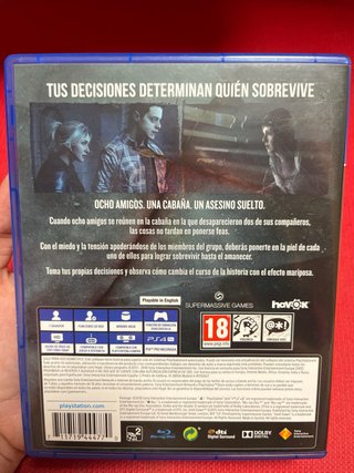 Until Dawn PS4/5