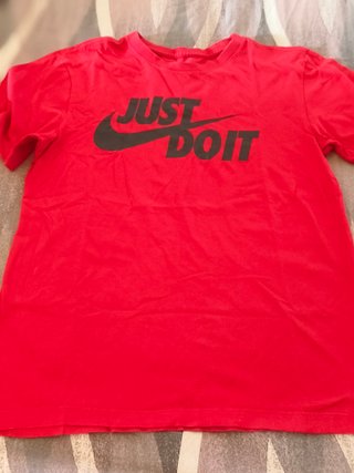 Camiseta Nike Just Do It Roja Talla S