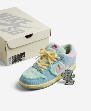 Nike SB Dunk Low Pro QS Blue/Pink Taglia 44
