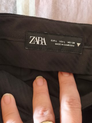 Pantalón Zara Terciopelo Talla L Nuevo