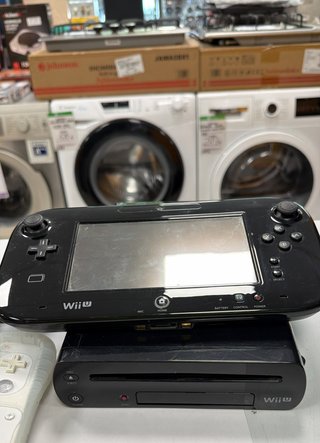 CONSOLA NINTENDO WII U NEGRA + MANDO