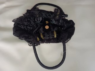 Bolso Baturra Gala Negro y Dorado