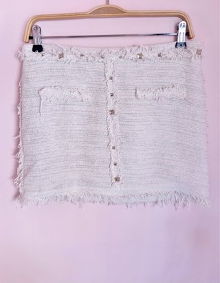 Falda Zara Tweed Talla S