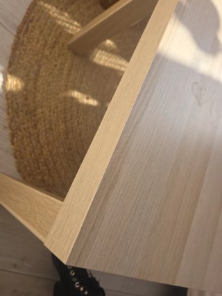 Mesa IKEA de madera