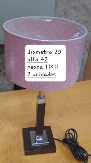 Lámparas Infantiles Rosa de Topos. Nueva