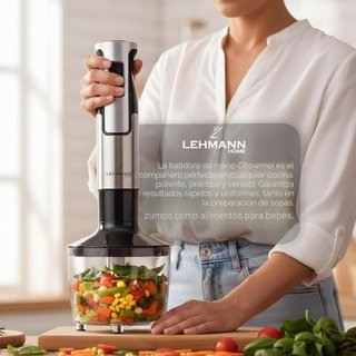Batidora de Mano Multifunción Lehmann 5 en 1