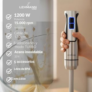 Batidora de Mano Multifunción Lehmann 5 en 1