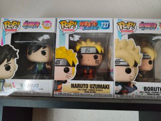 Pack 3 Funkos Naruto / Boruto
