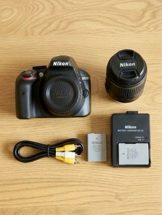 Cámara Nikon D3300 con Objetivo 18-55 y Mochila