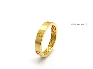 sortija oro 18k con piedra con circonita
