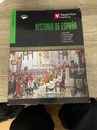 Historia de España, Bachillerato, Andalucía: ma...