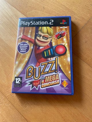 Buzz! PS2 (PlayStation 2) Juego Trivia