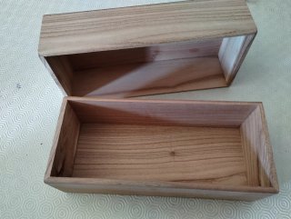 Scatola in legno robusta Segretario di Stato