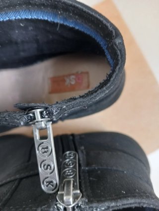 Botines de Tacón Negros Bershka Talla 36