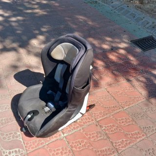 Silla coche Isofix negra