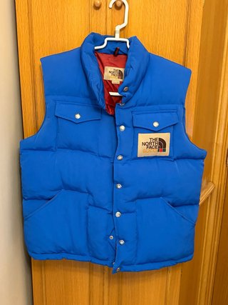 Chaleco The North Face x Gucci Talla M Azul