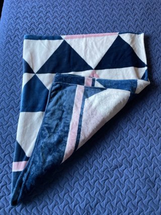 Morbido plaid coperta in pile