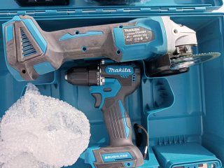 Pack Herramientas Makita: Taladro y Amoladora
