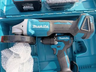 Pack Herramientas Makita: Taladro y Amoladora