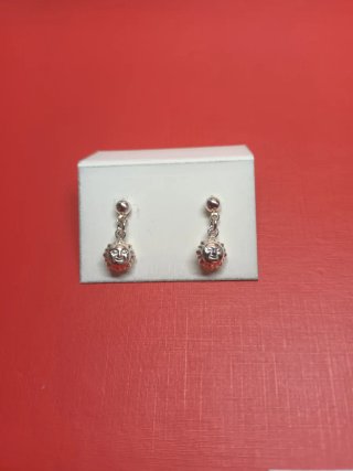 Pendientes Infantiles de Plata de Ley