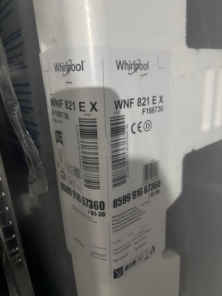 Frigorífico Combi Whirlpool WNF 821 EX