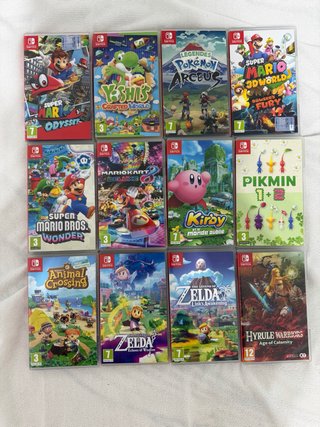 Juegos Nintendo Switch: 35€ cada uno