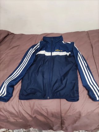 Chubasquero Adidas Azul Talla M