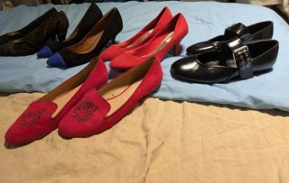 Lote 5 pares zapatos mujer T39 y T40