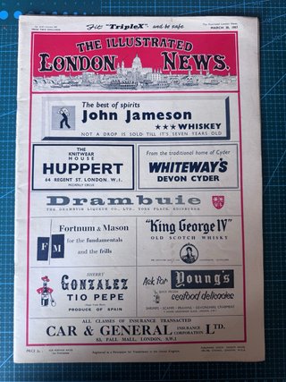 8 Revistas Inglesas The Illustrated London News