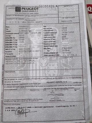 Vendo Furgoneta
