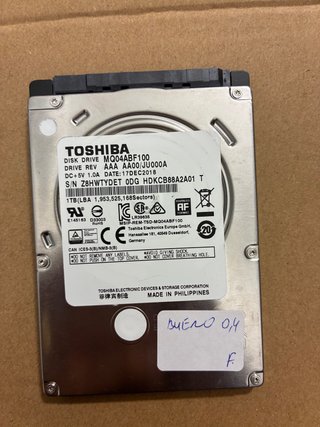Disco Duro Toshiba 2.5 1TB MQ04ABF100