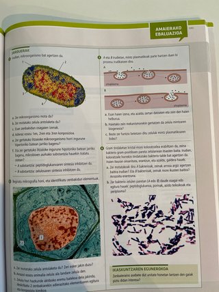Biologia, zientziak, Batxilergoa 2