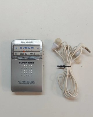 Radio Aiwa AM/FM Stereo CR-A61 Plata